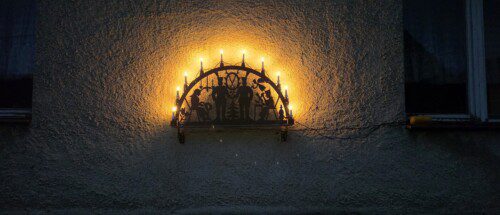 Metall Schwibbogen für Außen und Innen inkl. Lichterkette ab 100cm Rostfrei | XXL-Schwibbogen® photo review