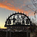 Metall Schwibbogen für Außen und Innen inkl. Lichterkette ab 100cm Rostfrei | XXL-Schwibbogen® photo review