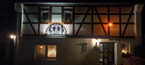 Metall Schwibbogen für Außen und Innen inkl. Lichterkette ab 100cm Rostfrei | XXL-Schwibbogen® photo review