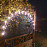 Außen Schwibbogen Seiffener Kirche Metall inkl. Lichterkette ab 100cm | XXL-Schwibbogen.de® photo review