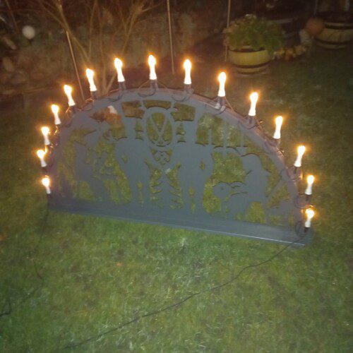 Lichterkette für fexon® Metall-Schwibbogen | XXL-Schwibbogen photo review