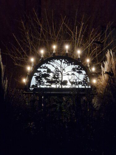 Außen Schwibbogen Waldtiere Metall inkl. Lichterkette ab 100cm | XXL-Schwibbogen.de® photo review