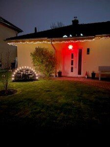 Außen Schwibbogen Seiffener Kirche Metall inkl. Lichterkette ab 100cm | XXL-Schwibbogen.de® photo review