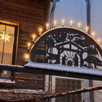 Außen Schwibbogen Christi-Geburt Metall inkl. Lichterkette ab 100cm | XXL-Schwibbogen.de® photo review